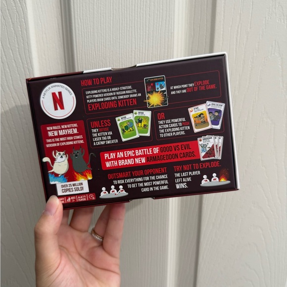 Exploding Kittens Good bs Evil - Picture 2 of 2